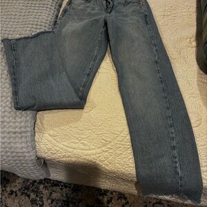 Garage Women's Straight Leg Jeans in Blue